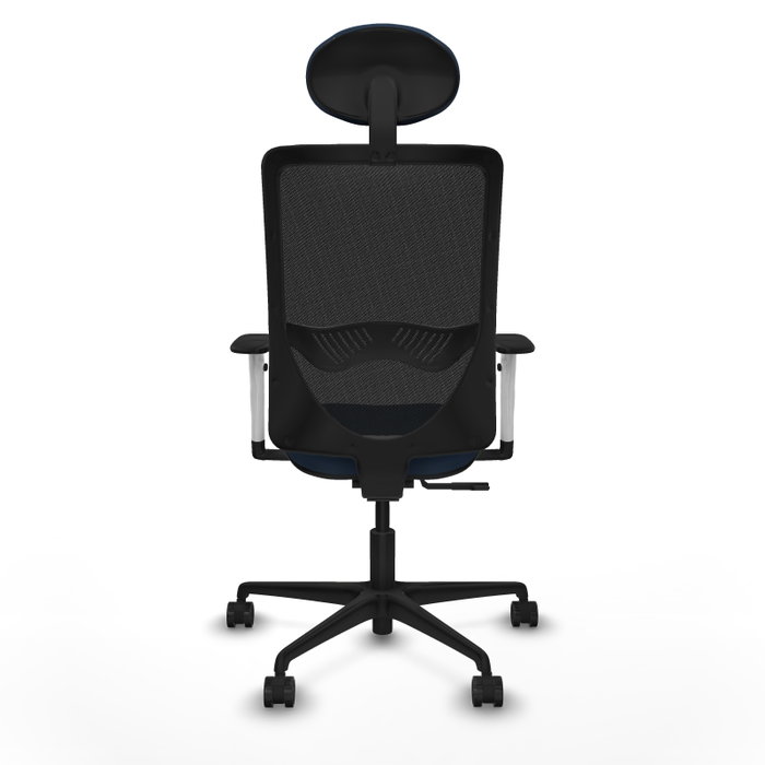 PIQUERAS Y CRESPO Silla de oficina Zulema con mecanismo Sincro, Azul marino y Negro PIQUERAS Y CRESPO Silla de oficina Zulema con mecanismo Sincro, Azul marino y Negro