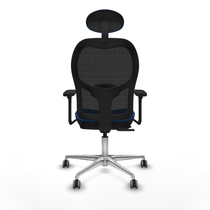 PIQUERAS Y CRESPO Silla de oficina Jorquera Azul con mecanismo Sincro/Traslack PIQUERAS Y CRESPO Silla de oficina Jorquera Azul con mecanismo Sincro/Traslack