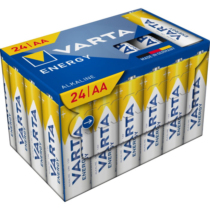 Varta Energy AA Pack de 24 Pilas Varta Energy AA Pack de 24 Pilas