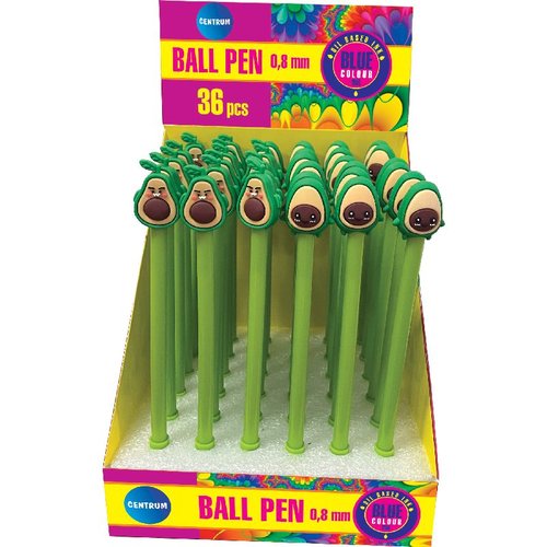 Boligrafo Centrum Avocado Expositor De 36 Boligrafo Centrum Avocado Expositor De 36