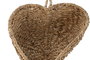 DKD Home Decor Centro de Mesa Seagrass y Metal Natural Surtido de 2