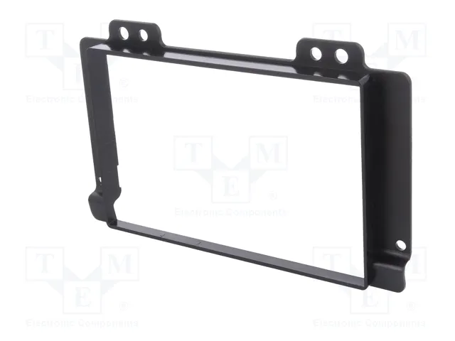 PER.PIC. Bastidor de montaje de radio 2 DIN para Land Rover Freelander (2004-2007) Negro
