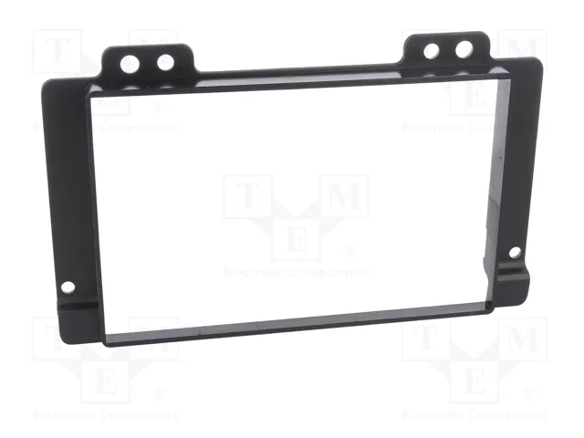 PER.PIC. Bastidor de montaje de radio 2 DIN para Land Rover Freelander (2004-2007) Negro