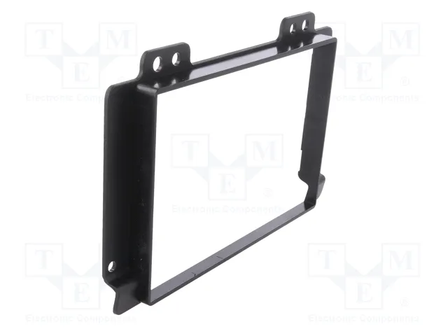 PER.PIC. Bastidor de montaje de radio 2 DIN para Land Rover Freelander (2004-2007) Negro