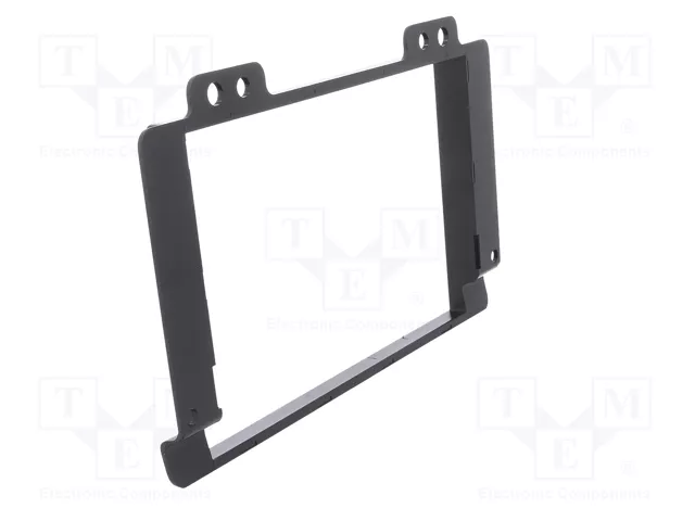 PER.PIC. Bastidor de montaje de radio 2 DIN para Land Rover Freelander (2004-2007) Negro