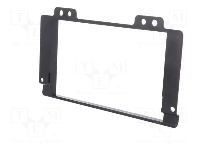 PER.PIC. Bastidor de montaje de radio 2 DIN para Land Rover Freelander (2004-2007) Negro