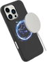 eSTUFF INFINITE VENICE Funda de cuero magnético para iPhone 16 Pro - Negra