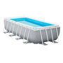 Intex Piscina Rectangular Prism Farme con Depuradora y Escalera (3785 Litros) 488x244x107 cm
