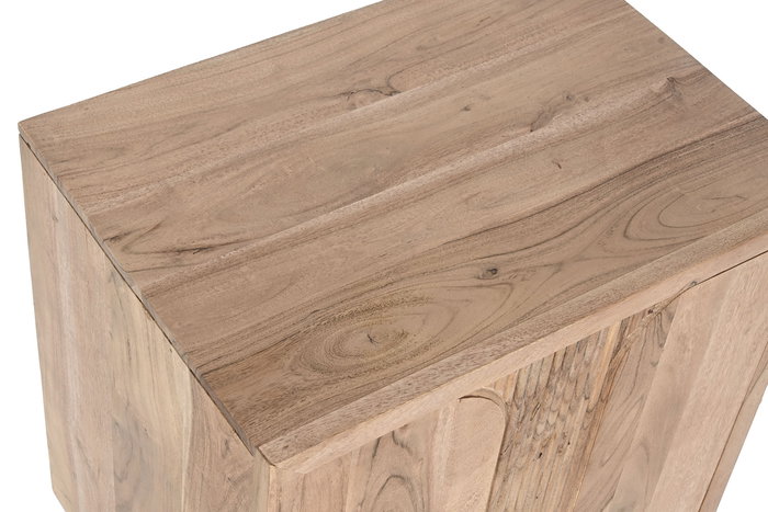 DKD Home Decor Mesita De Noche Moderno Acacia 35.5 x 55.5 x 50 cm DKD Home Decor Mesita De Noche Moderno Acacia 35.5 x 55.5 x 50 cm