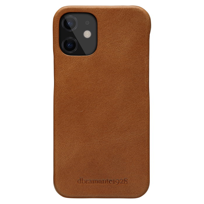 dbramante1928 Lynge Funda Cartera de Cuero para Apple iPhone 12 Mini - Color Bronceado