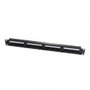 WP Patch Panel Cat.6a UTP 24 RJ45 puertos 1U 19 pulgadas