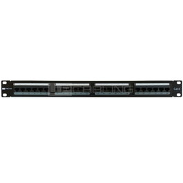 WP European cabling solution Patch Panel Cat.6a UTP 24 puertos 1U
