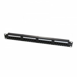 WP Patch Panel Cat.6a UTP 24 RJ45 puertos 1U 19 pulgadas