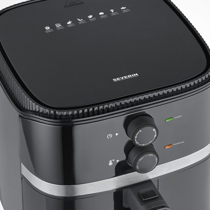 Severin FR 2452 Air Fryer negra Severin FR 2452 Air Fryer negra