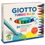 Giotto Turbo Maxi Estuche de 24 Rotuladores Multicolor