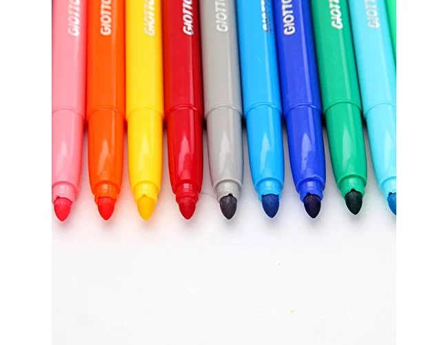 Giotto Turbo Maxi Estuche de 24 Rotuladores Surtidos Multicolor