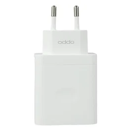Cargador oppo supervooc 33w usb tipo a blanco