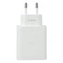 Cargador oppo supervooc 33w usb tipo a blanco