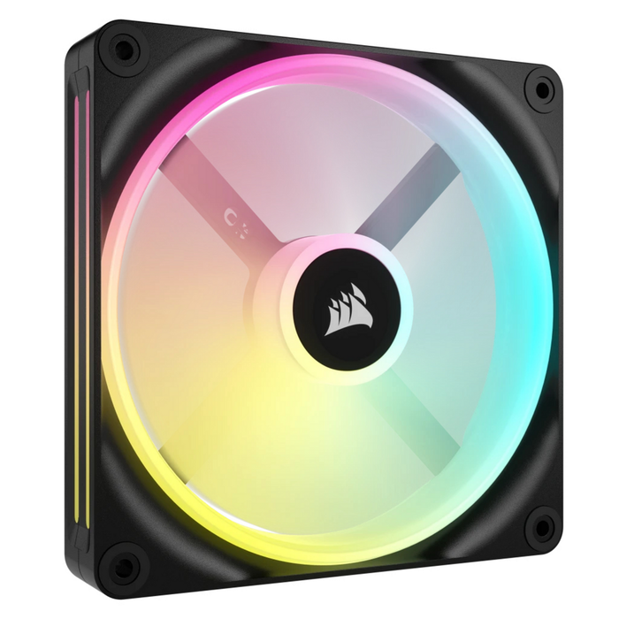 Corsair Ventilador iCUE LINK QX140 RGB, 140 mm, Negro, CO-9051003-WW Corsair Ventilador iCUE LINK QX140 RGB, 140 mm, Negro, CO-9051003-WW