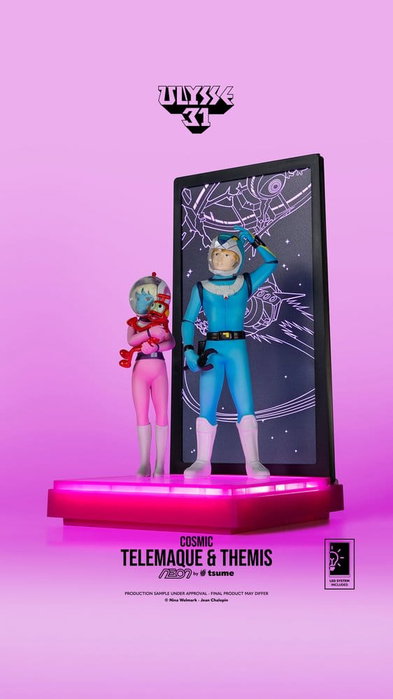 Tsume Ulysse 31 Neon Figura 1/9 Telemachus & Themis Cosmic Version Tsume Ulysse 31 Neon Figura 1/9 Telemachus & Themis Cosmic Version