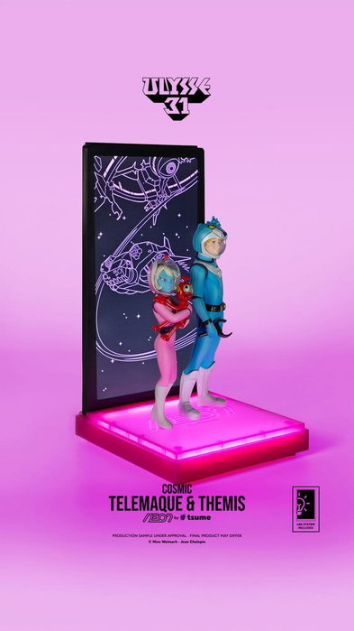 Tsume Ulysse 31 Neon Figura 1/9 Telemachus & Themis Cosmic Version Tsume Ulysse 31 Neon Figura 1/9 Telemachus & Themis Cosmic Version