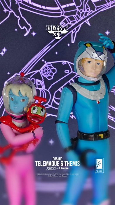 Tsume Ulysse 31 Neon Figura 1/9 Telemachus & Themis Cosmic Version Tsume Ulysse 31 Neon Figura 1/9 Telemachus & Themis Cosmic Version