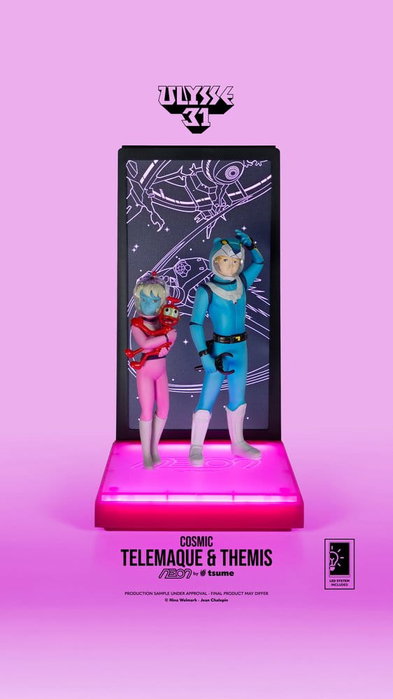 Tsume Ulysse 31 Neon Figura 1/9 Telemachus & Themis Cosmic Version Tsume Ulysse 31 Neon Figura 1/9 Telemachus & Themis Cosmic Version