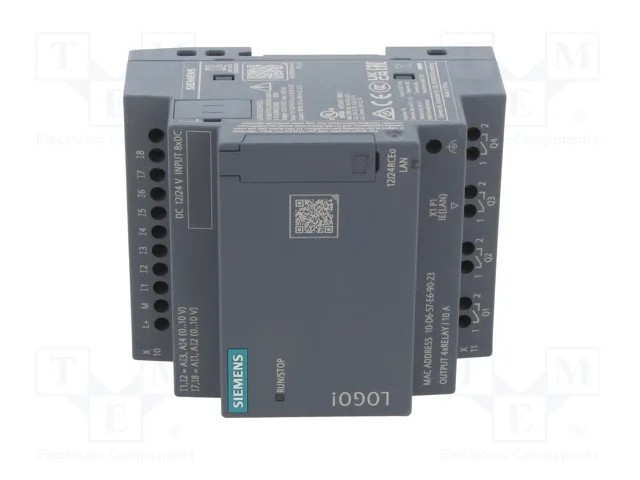 Siemens LOGO! 12/24 6ED1052-2MD08-0BA3 RCEo Módulo base sin pantalla Siemens LOGO! 12/24 6ED1052-2MD08-0BA3 RCEo Módulo base sin pantalla