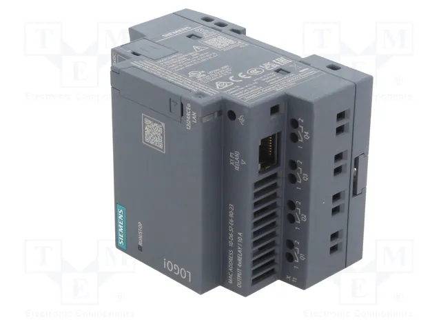 Siemens LOGO! 12/24 6ED1052-2MD08-0BA3 RCEo Módulo base sin pantalla Siemens LOGO! 12/24 6ED1052-2MD08-0BA3 RCEo Módulo base sin pantalla