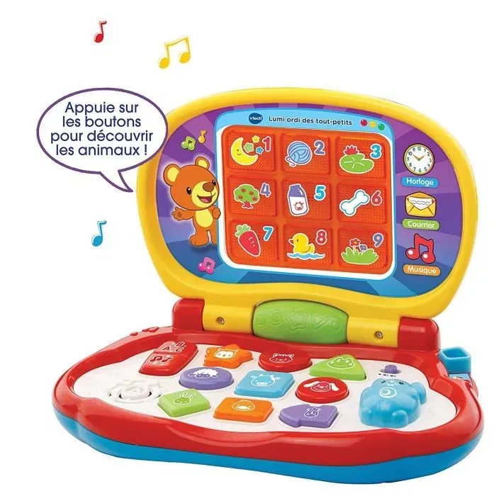 Vtech Baby Lumi Ordi Des Tout-Petits Computadora para niños de 12 a 36 meses