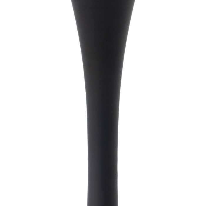 Mesa Comedor Natural-Negro Dm-Metal 100 X 100 X 76 cm