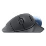 Logitech ERGO M575S Trackball Inalámbrico Ergonómico, Grafito y Azul