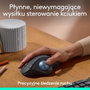 Logitech ERGO M575S Trackball Inalámbrico Ergonómico, Grafito y Azul