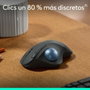 Logitech Ergo M575S Ratón Trackball Inalámbrico Grafito y Azul