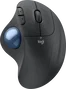 Logitech ERGO M575S Ratón trackball ergonómico inalámbrico Grafito y Azul