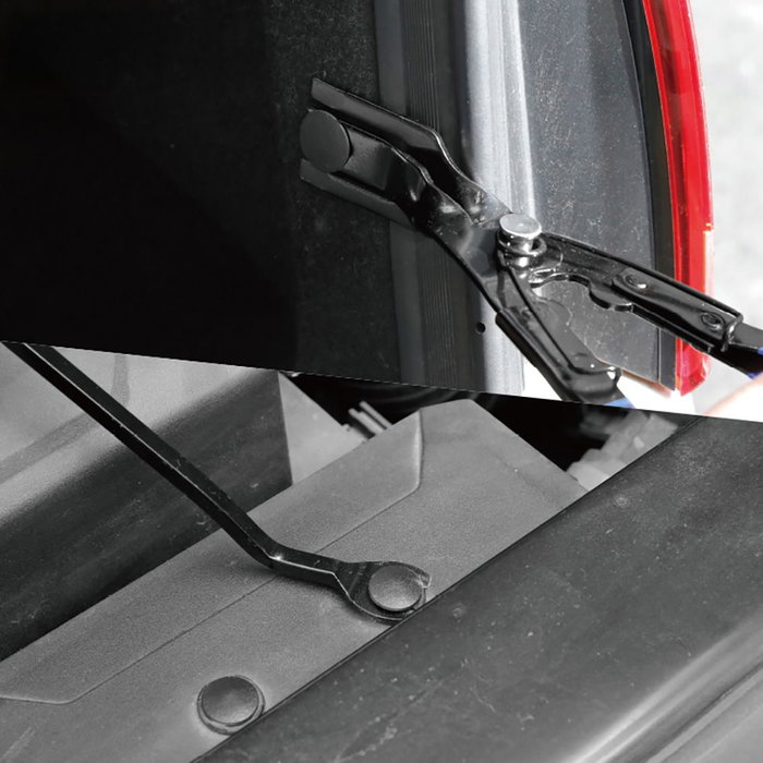 Workpro Kit de 3 Herramientas Saca Grapas y Remaches para Automóvil - 2 Palancas de 225/310mm y Alicates 2en1 de 230mm