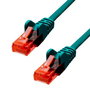 ProXtend Cable Ethernet CAT6 U/UTP CCA Verde 15m