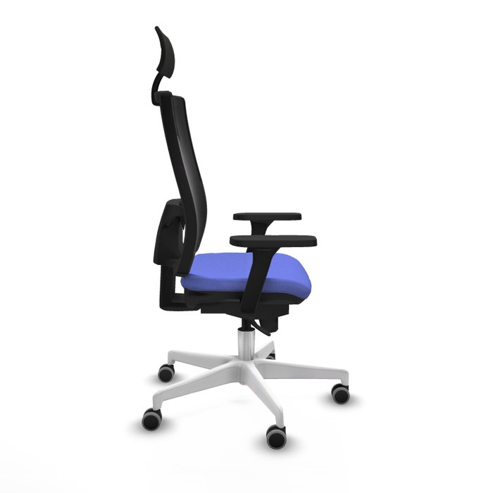 PIQUERAS Y CRESPO Silla de oficina Horna Azul claro con mecanismo Sincro PIQUERAS Y CRESPO Silla de oficina Horna Azul claro con mecanismo Sincro