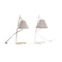 DKD Home Decor Lámpara de Sobremesa Metal y Lino, Surtido de 2 Unidades