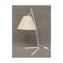 DKD Home Decor Lámpara de Sobremesa Metal y Lino, Surtido de 2 Unidades
