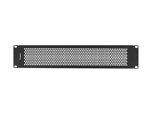 Lanberg AK-1412-B Panel ciego perforado 2U negro para rack de 19 pulgadas Lanberg AK-1412-B Panel ciego perforado 2U negro para rack de 19 pulgadas
