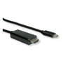 ROLINE Adaptador USB Tipo C a HDMI 11.04.5842, 3 m, Negro