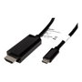 ROLINE Adaptador USB Tipo C a HDMI 11.04.5842, 3 m, Negro