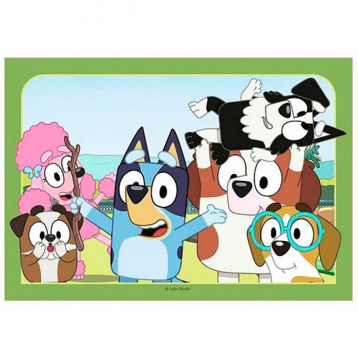Ravensburger Puzzle Bluey 2x12 piezas Ravensburger Puzzle Bluey 2x12 piezas