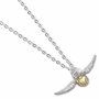 Harry Potter Collar con Colgante La Snitch Dorada (bañado en plata)