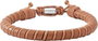Police PJ26486BLC.03 Pulsera de Cuero Marrón