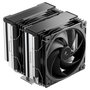 DeepCool AG620 G2 Refrigerador de aire para CPU, Dual Ventilador de 120 mm, Soportes LGA 1851/1700/AM4/AM5, Negro