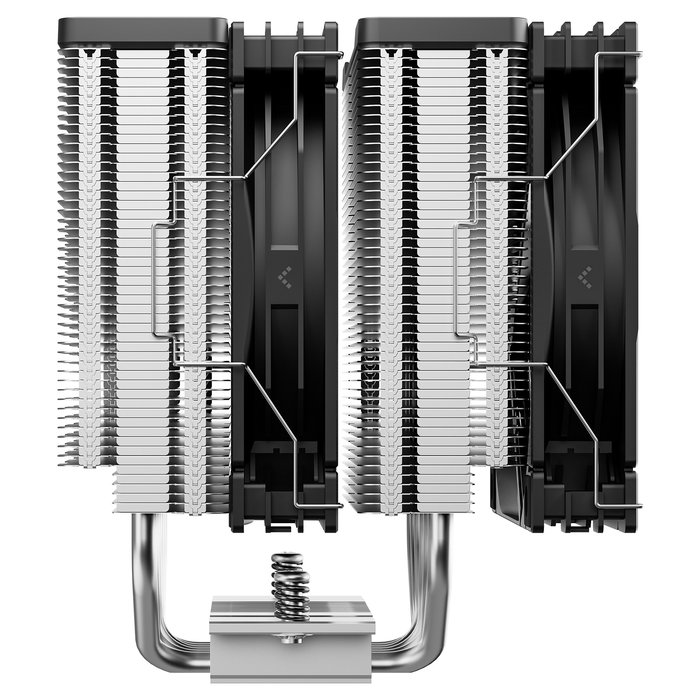DeepCool AG620 G2 Refrigerador de aire para CPU, Dual Ventilador de 120 mm, Soportes LGA 1851/1700/AM4/AM5, Negro
