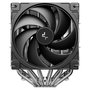 DeepCool AG620 G2 Refrigerador de aire para CPU, Dual Ventilador de 120 mm, Soportes LGA 1851/1700/AM4/AM5, Negro