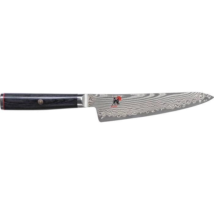 Miyabi 5000 FC-D Shotoh 13cm de acero inoxidable con mango de madera Pakka negra